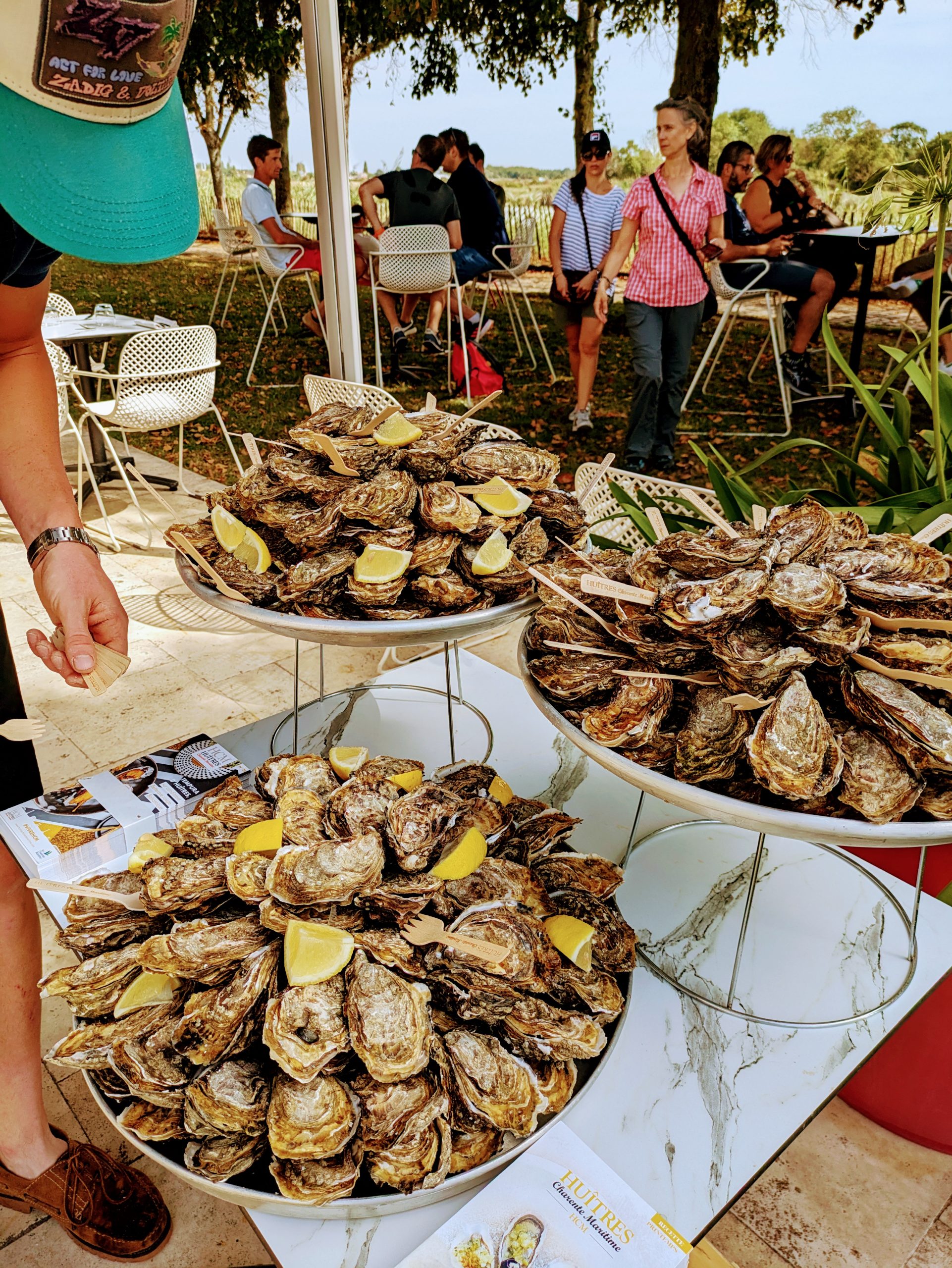 Taste local products at a French oyster farm in Rochefort, near the Atlantic Ocean